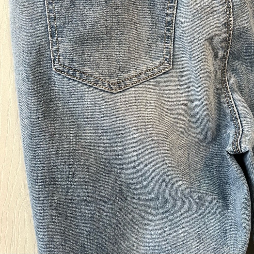 Buffalo Jeans Light Wash Denim Women's 32 Size 10 Low Rise Y2K - Picture 4 of 10
